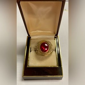 Vintage Balfour 10K Yellow Gold 1948 Mercer University Class Ring,Size Unknown